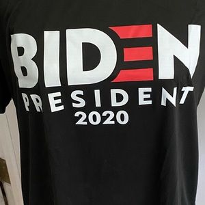 BIDEN 2020 Unisex Black XL Tee NEW
